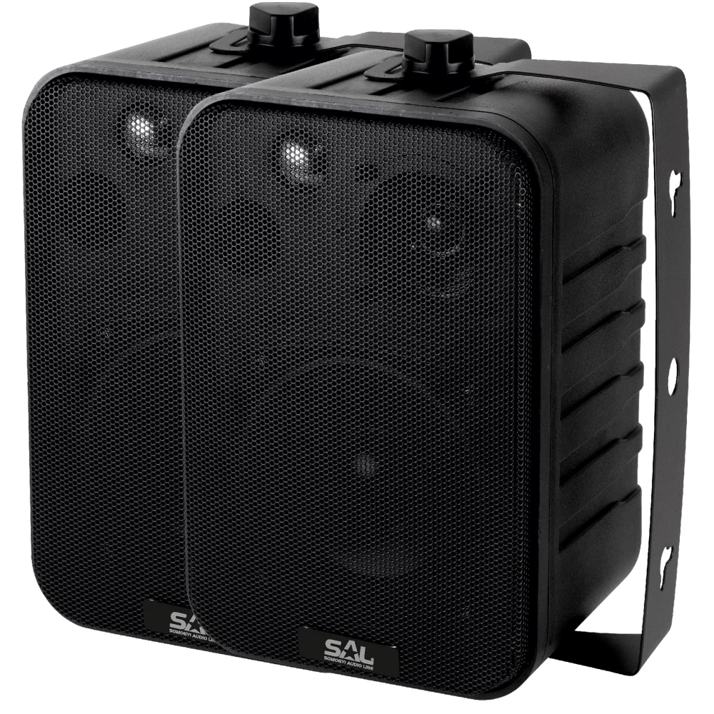 Sistem audio Home BXB 10050P, 2 boxe, 120 W, bass-reflex Hi-Fi, 8 Ohmi, utilizare pe orizontala sau pe verticala, negru