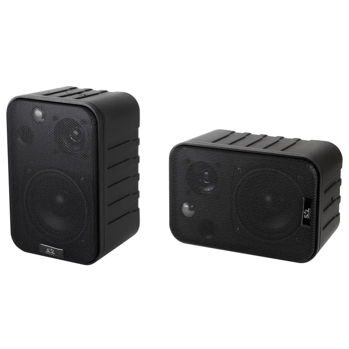 Sistem audio Home BXB 10050P, 2 boxe, 120 W, bass-reflex Hi-Fi, 8 Ohmi, utilizare pe orizontala sau pe verticala, negru - imagine 2