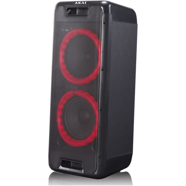 akai boxa portabila activa akai dj 880 bluetooth 4 2 100w fm radio 238368