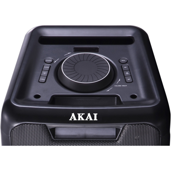 akai boxa portabila activa akai dj 880 bluetooth 4 2 100w fm radio 238369